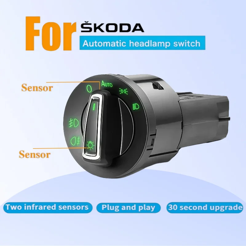 Image of Scheinwerfer-Nivellierungs- und Nebelscheinwerfer-Steuermodul Passend für Skoda Rapid Fabia Spaceback Yeti Superb Octavia Auto