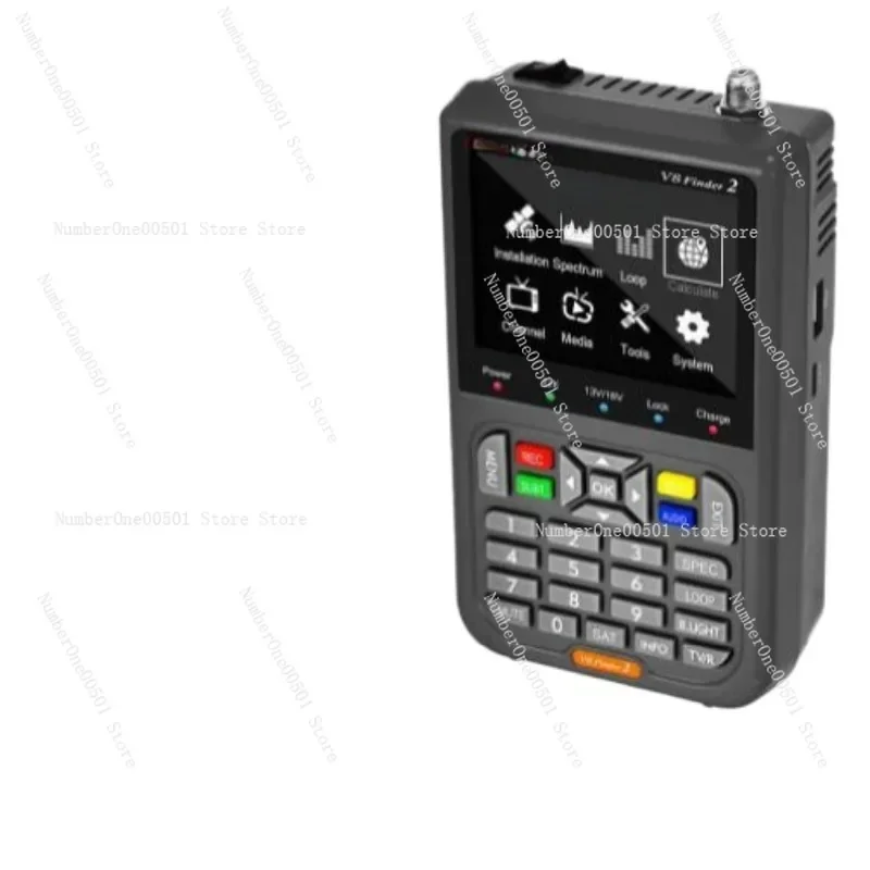 

V8 Finder 2 Meter DVB-S/S2/S2X Star Finder, Modulator Freesat