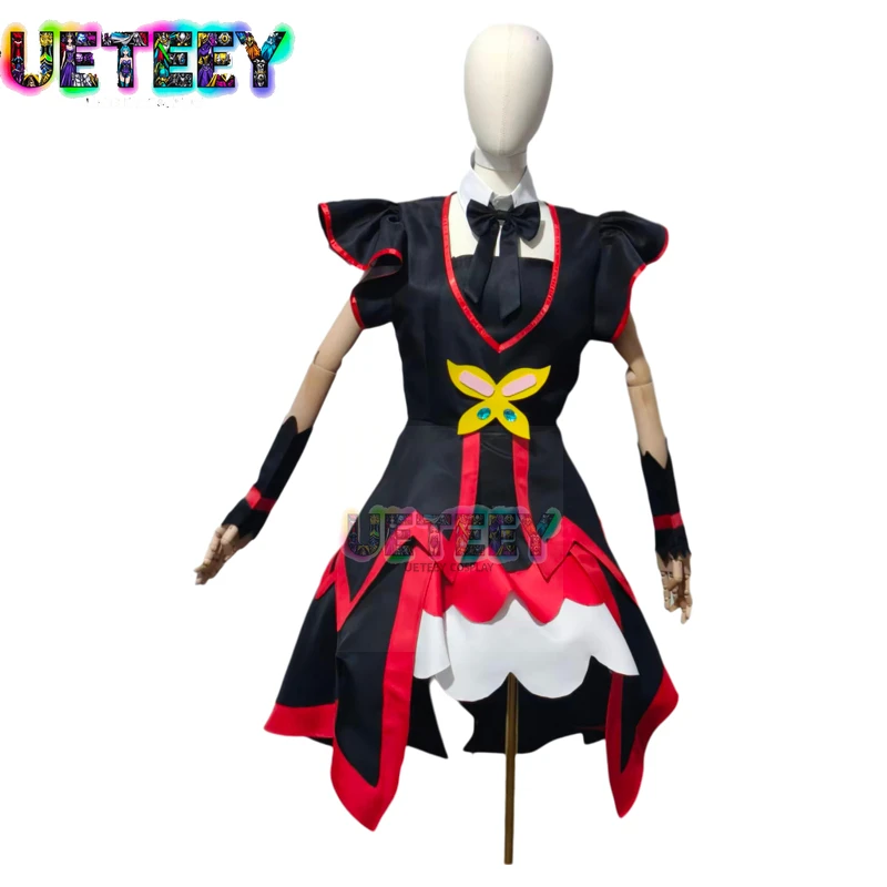 

UETEEY COS Pretty Cure Go! Princess Precure Cure Scarlet Scarlet Angel Cosplay Costume Halloween Anime Costume Custom Size