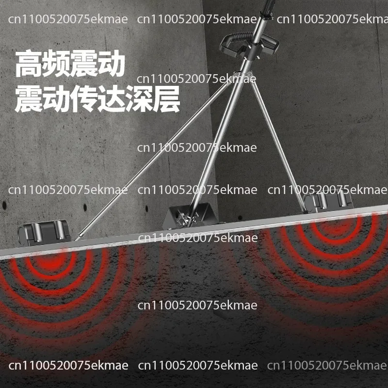 Concrete Vibrating Screed Lithium-ion Battery Powered Cement Surface Leveling Vibratory Screed for Construction