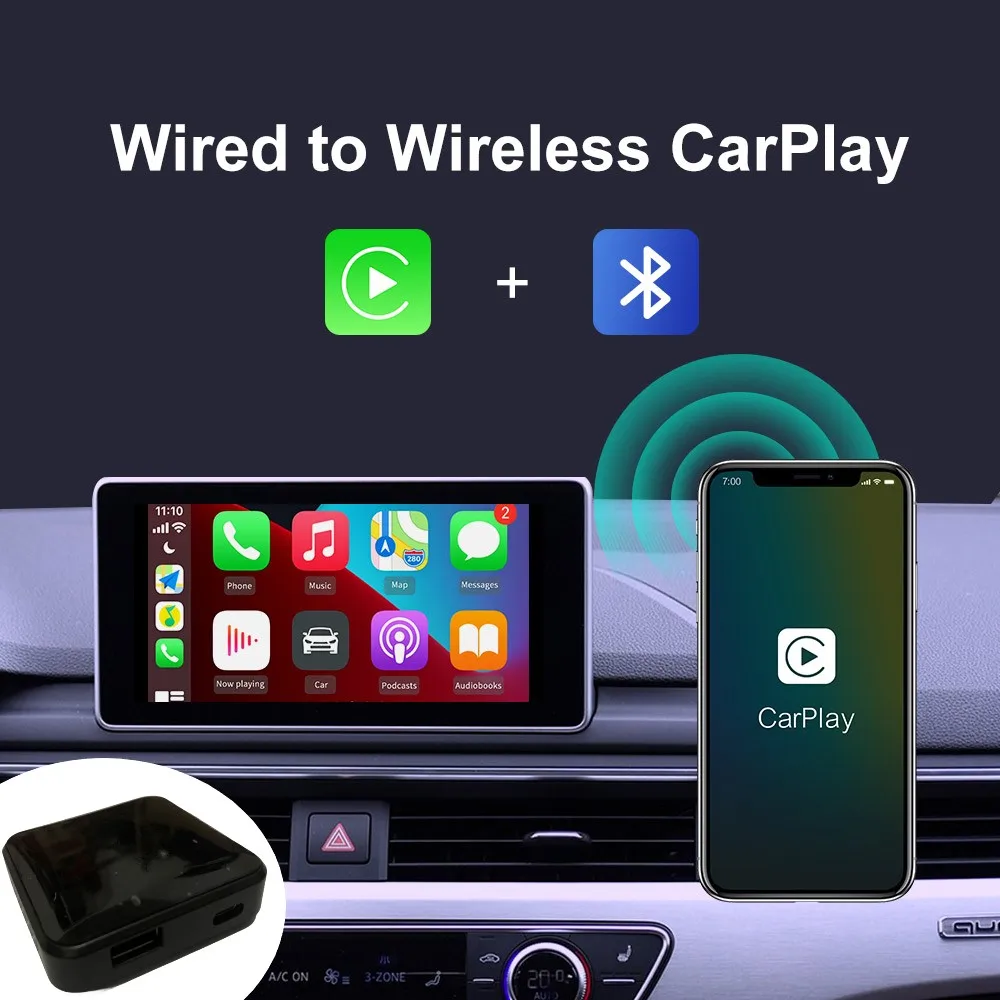 

IManAuto беспроводной адаптер CarPlay смарт-ключ для Skoda Kia Haval Toyota Mazda Ford Peugeot VW Audi Benz