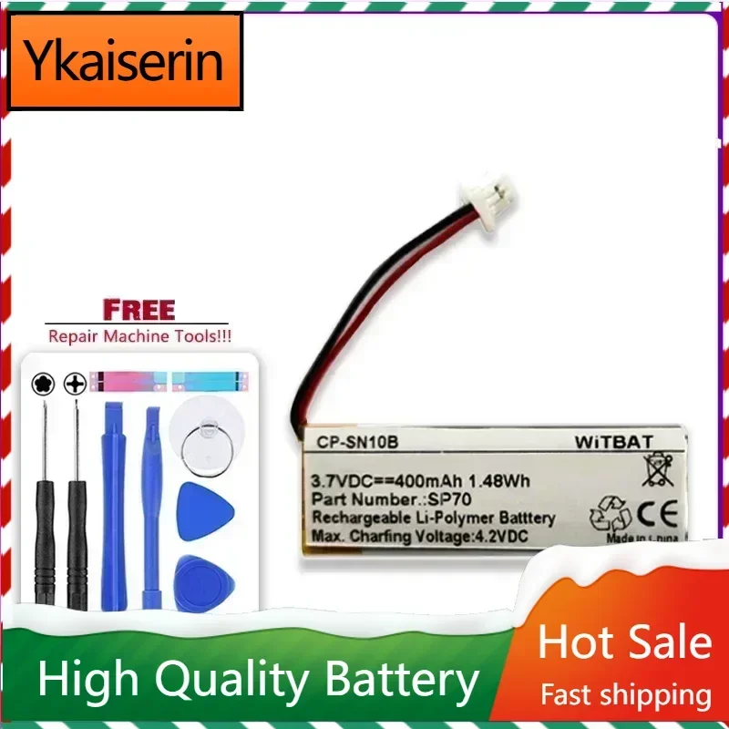 400mAh Replacement Battery SP70 for Sena for SMART HJC 10B High Quality Batteries Warranty + Track NO