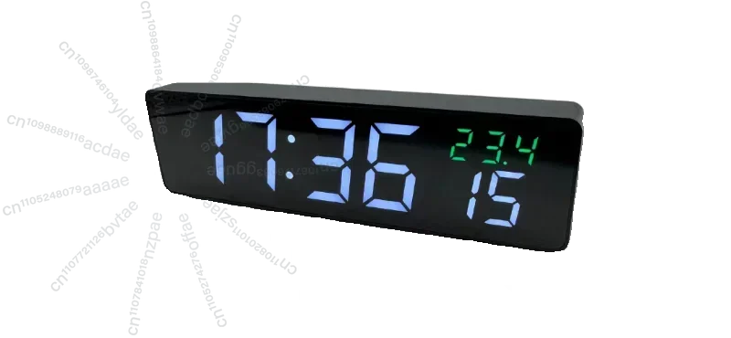 

Сетевые часы с Wi-Fi, высокоточные атомные часы, отображение в миллисекундах, праздничный будильник, OTA