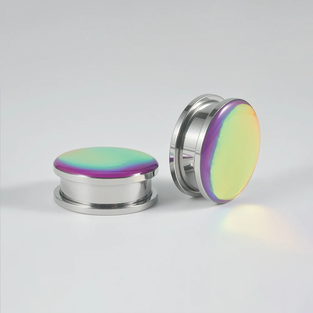 Bling Bling Flash Film Ear Plugs, 2pcs