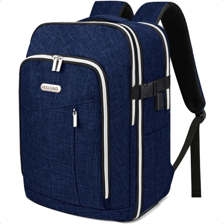 

Travel Backpack for Women Men AirlineAppd Personal Item CarryOn Lage Daypack Bag Water Resistant Lightweight Fits 17 Laptop