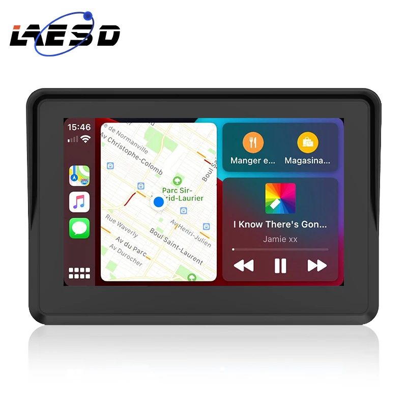 5 Inch GPS Navigation waterproof carplay wireless gps touch screen radio for motorcycle