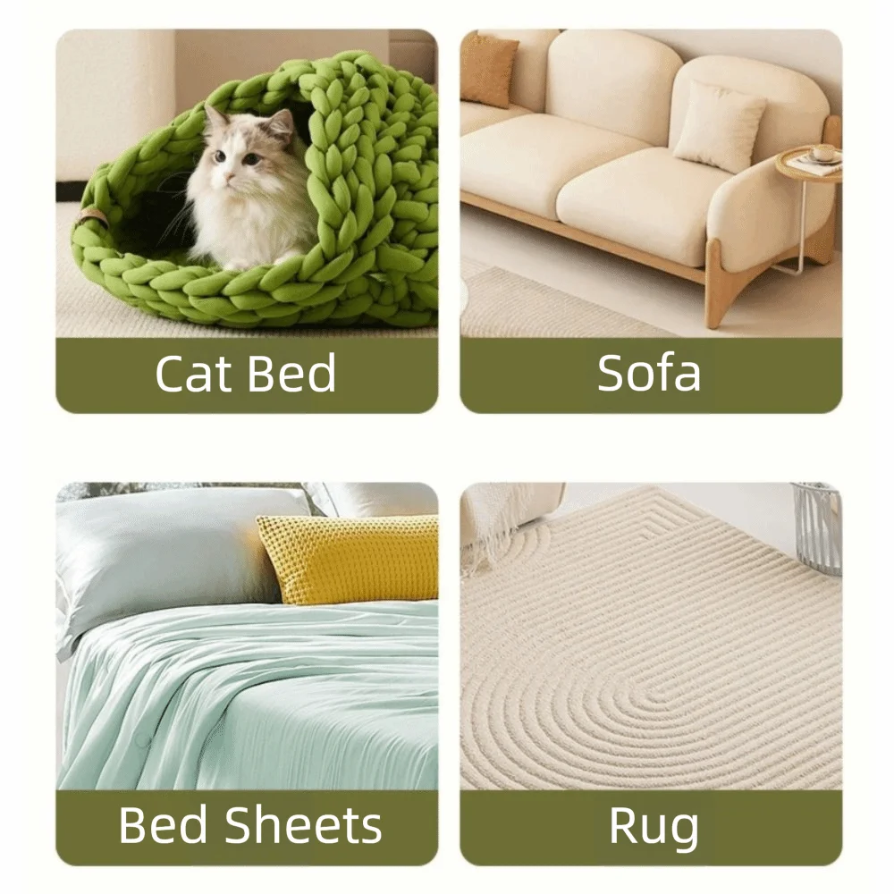 

Powerful Tool Reusable Manual Lint Roller Detachable Portable Pet Hair Remover Multi-functional Sticky Hair Remover Home Use