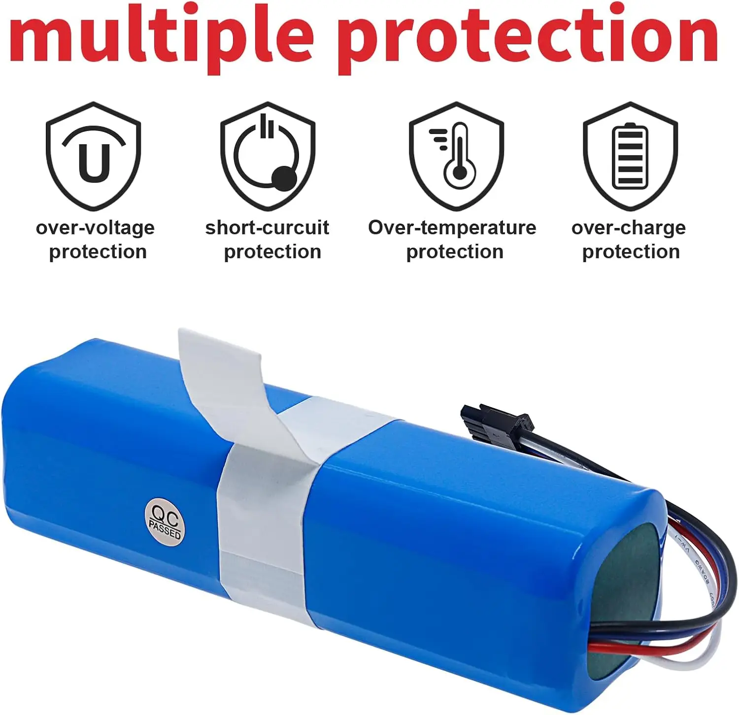 Battery For Dreame D9 D10 Plus L10 Pro Plus L10 D10s L10s RLS5-BL0 F9 Z10 Pro RLS5-WH0 D10 D9 Pro D9 Max Robot Vacuum Cleaner