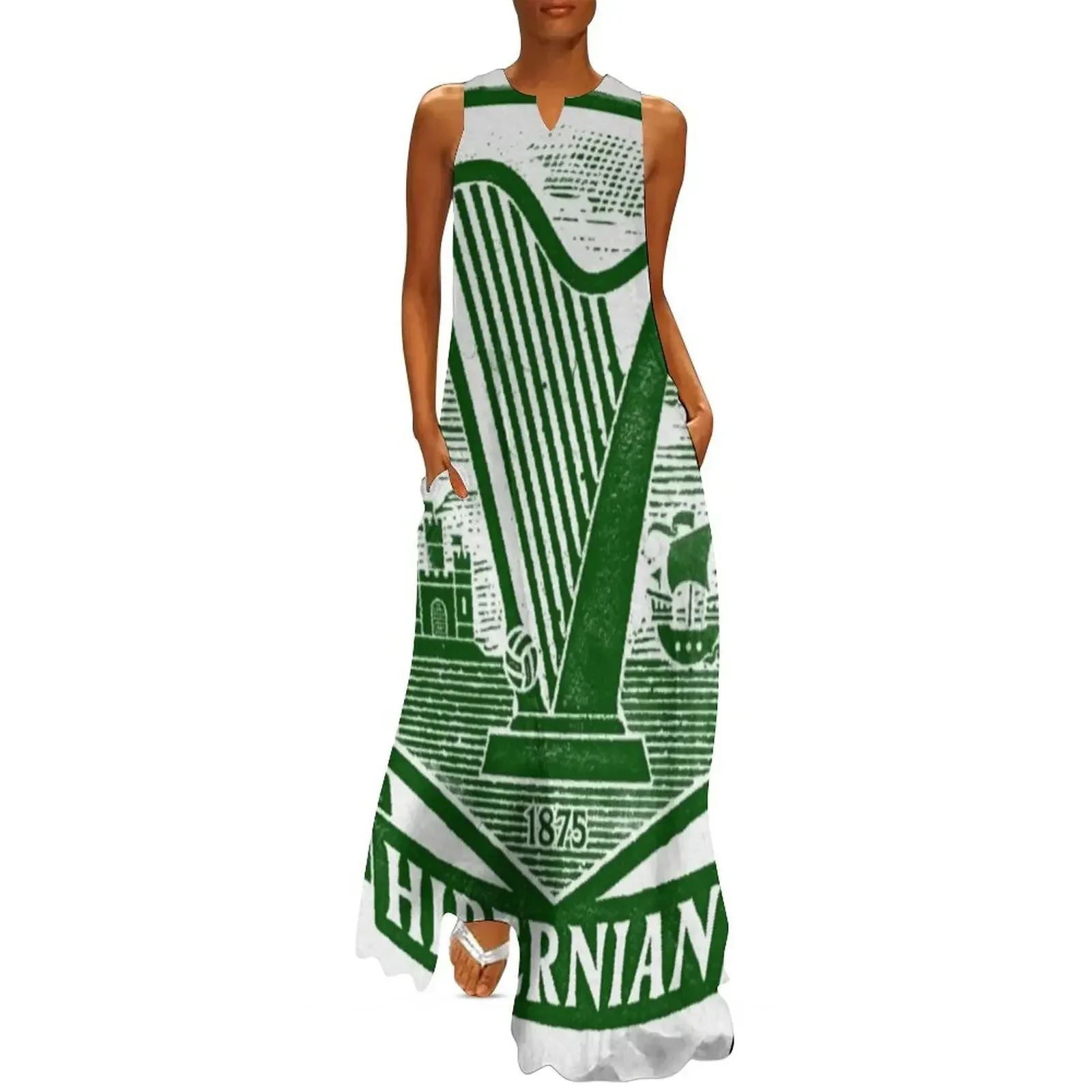 

Hibernian 1875 Long Dress festival outfit women elegant dress summer women's dress 2025 Women's