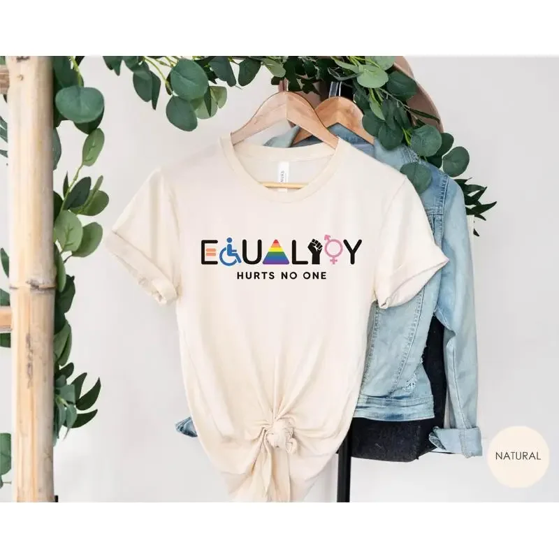 

Футболка Equality Hurts No One Human Rights Equal Blm Социальная справедливость Активист