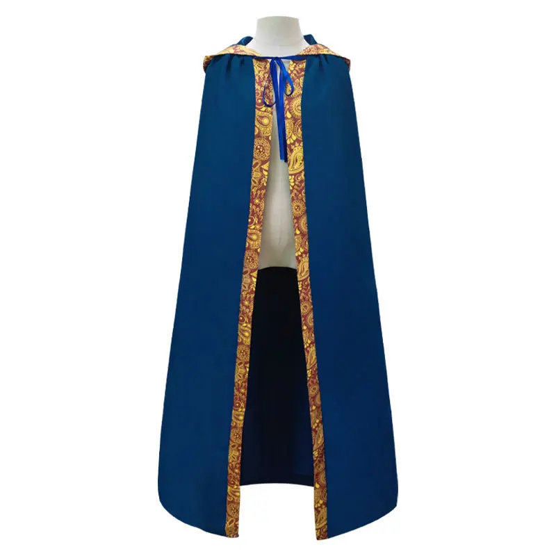 2022 جديد الأكثر مبيعاً للرجال 5 ألوان طويلة الرأس القرون الوسطى كنيسة رجال الدين فستان فضفاض كيب الرأس