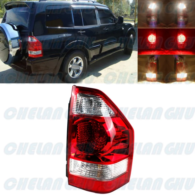 

Right Side Rear Tail Lamp Light With Bulbs MN133766 For Mitsubishi Pajero MONTERO Shogun MK3 2003 2004 2005 2006