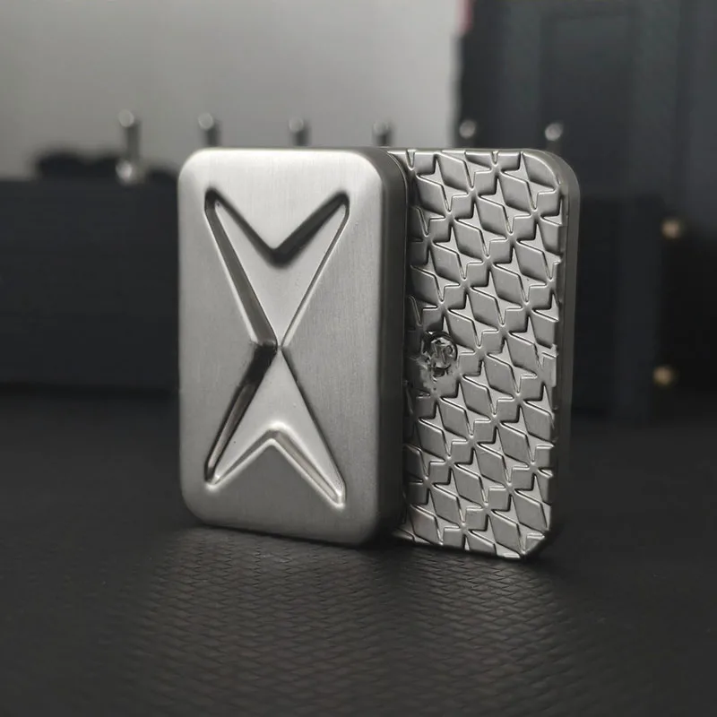 

X EDC гироскоп на кончике пальца, механическая магнитная металлическая бесконечная карта, слайд на кончиках пальцев, игрушка для снятия стресса для взрослых
