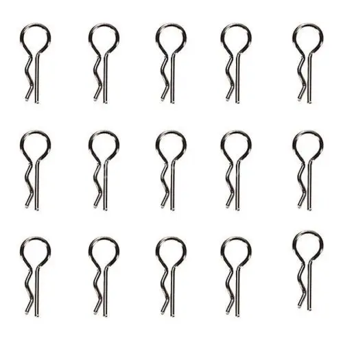 50 개 바디 쉘 클립 R 핀 1/8 1/5 RC 취미 모델 자동차 금속 고정 쉘 HSP HPI 바하 5b 부품 rovan km rc 자동차