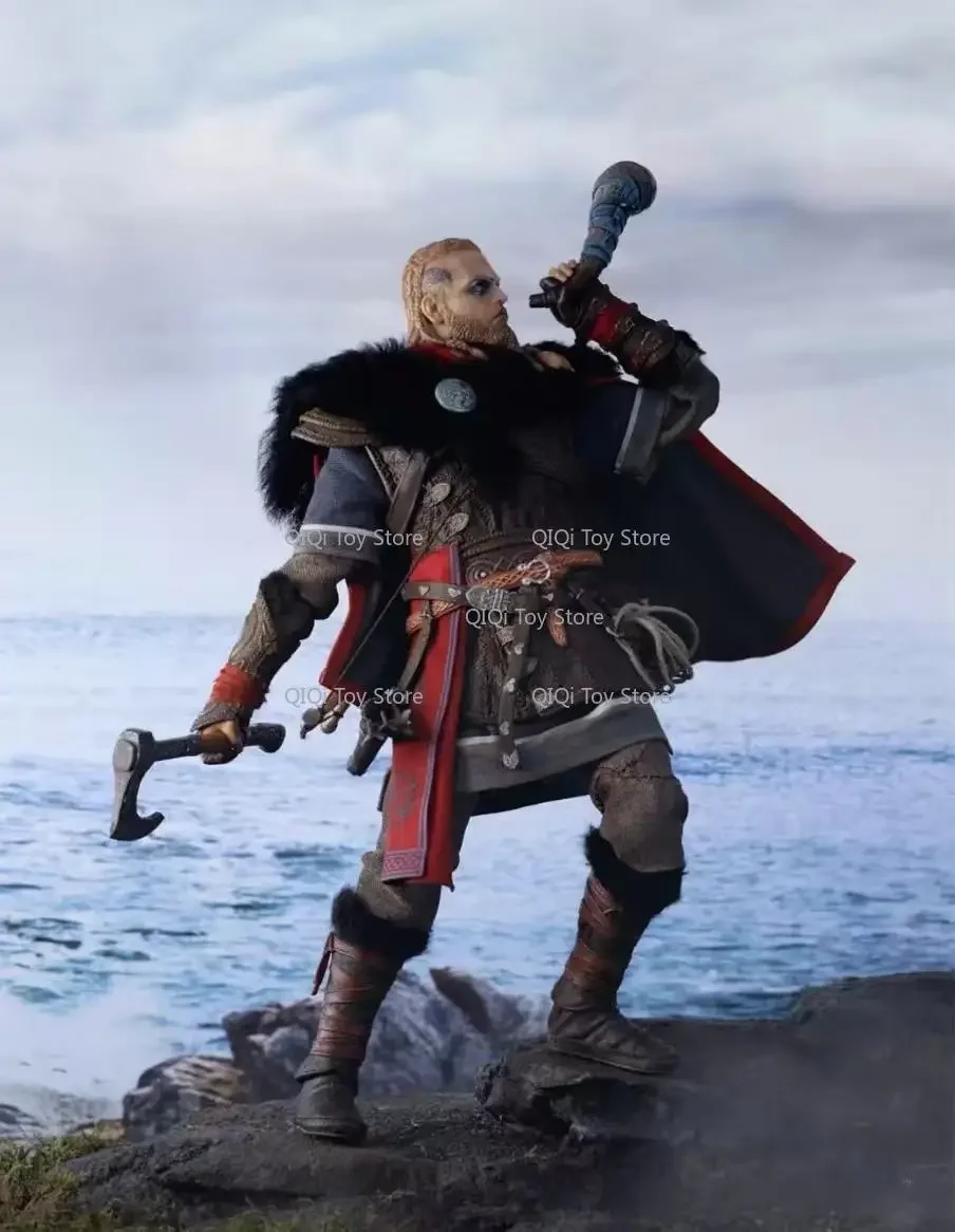 Genuine Assassin's Creed Spirit Hall Ivor 1/6 Hand-made Wolf Kisser Movable Doll Soldier Model Toy