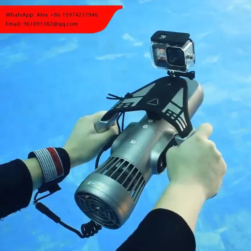 

Подводный скутер HY Sports Havospark HW-ZT 2025 100W из алюминия – легкий в переноске, с аккумулятором 4.6Ач, 1.5 часа работы, низкое энергопотребление