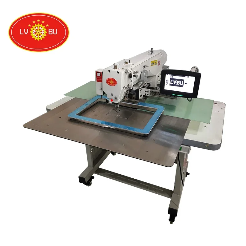 LVBU 3525 computer pattern industrial shoe upper sewing machine prices Automatic strobel doso sewing machine for shoes