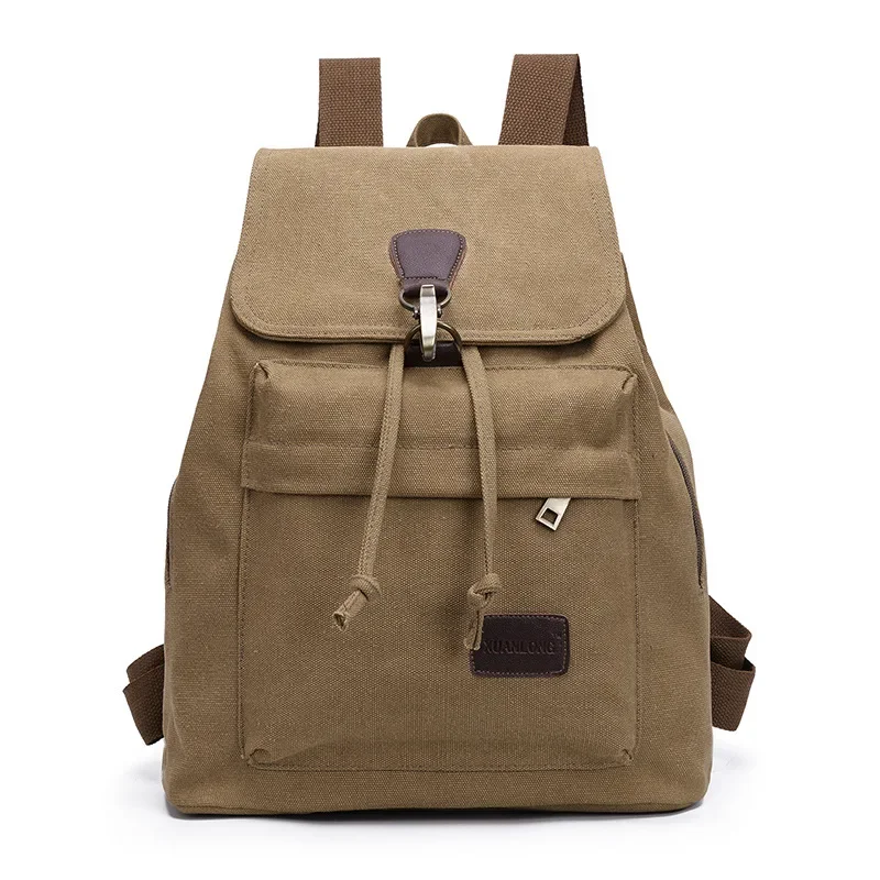 Mochila Retro de lona para hombre y mujer, Bolsa Escolar de viaje para estudiantes, de ocio