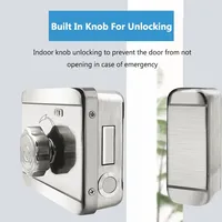 IP66 Waterproof Outdoor Smart Lock Tuya Wifi TTLock Double Side Fingerprint Digital Password IC Card Keyless Electric Door Lock
