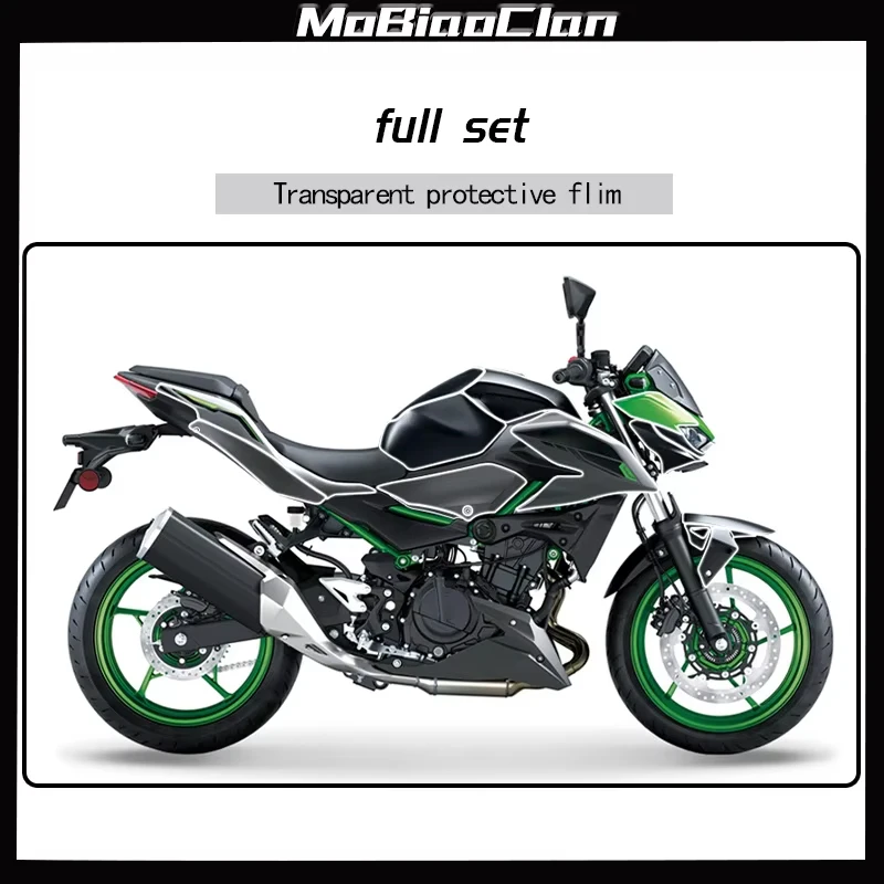 

Для Kawasaki Z500 Z500 z500 невидимый автомобильный чехол для кузова прозрачная наклейка пленка для топливного бака модификация аксессуары