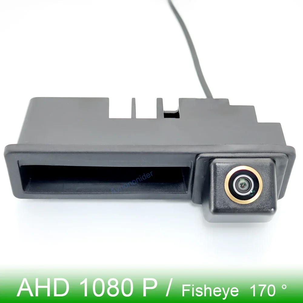 

Car Truck Handle Rear View Camera For Audi A3 8P A6 C6 A1 Q7 A4 S4 RS4 B6 B7 S5 Q5 A6L Car Parking Golden Fisheye Lens AHD 1080P