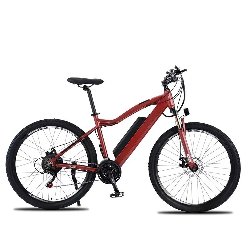 BRNew Arrive Electric City Bike Aluminum Alloy Frame 27.5 Inch 48v 500w Rear Hub Motor With 10AH Lithium Battery Disc Brake