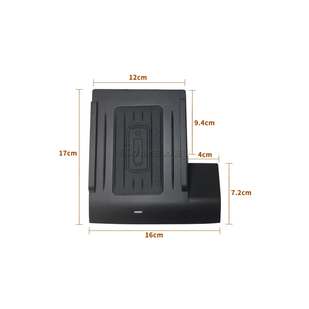 Fast Car Wireless Charging For Volkswagen Golf 7 MK7 2013-2019 Phone Charger Mobile Holder Plug and Play Accessories