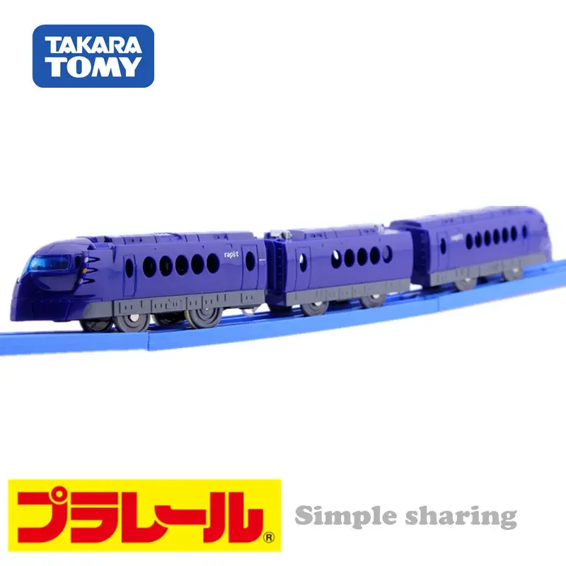 TAKARA TOMY TOMICA Shinkansen High speed train Puleru Road S-35 Nanhai Rapit train, a rail train toy for children aged 2 to 4.