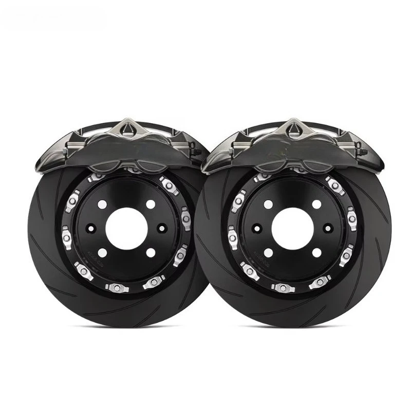 Front BIG BRAKE KIT 4-Piston Caliper P42 Super Rotor 300x28mm for Mazda 2 DEMIO 2007-2014 Mazda 2 2016-2019 16 Inch Wheel