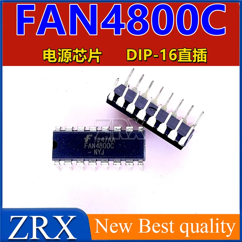 5Pcs/Lot New original genuine FAN4800C power chip with DIP-16 pin directly inserted