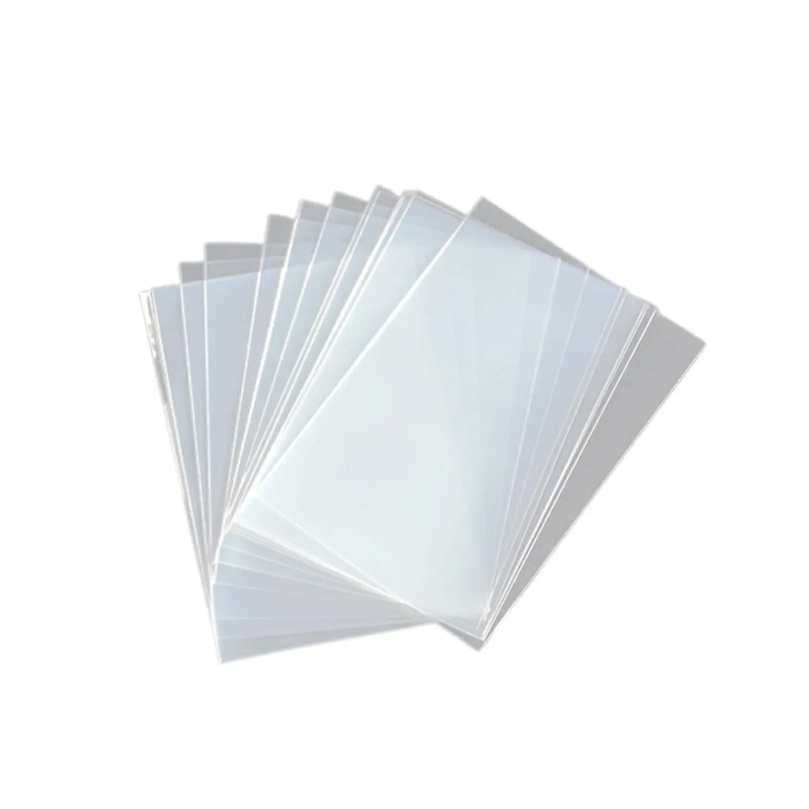カードスリーブ、多用途のポータブル軽量防水クリアカードケース、野球カードトレーディングカード用カードプロテクター
