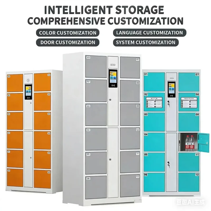 custom.Factory Multi-Functional Portable and Durable Recognition Self-Service Operation Locker