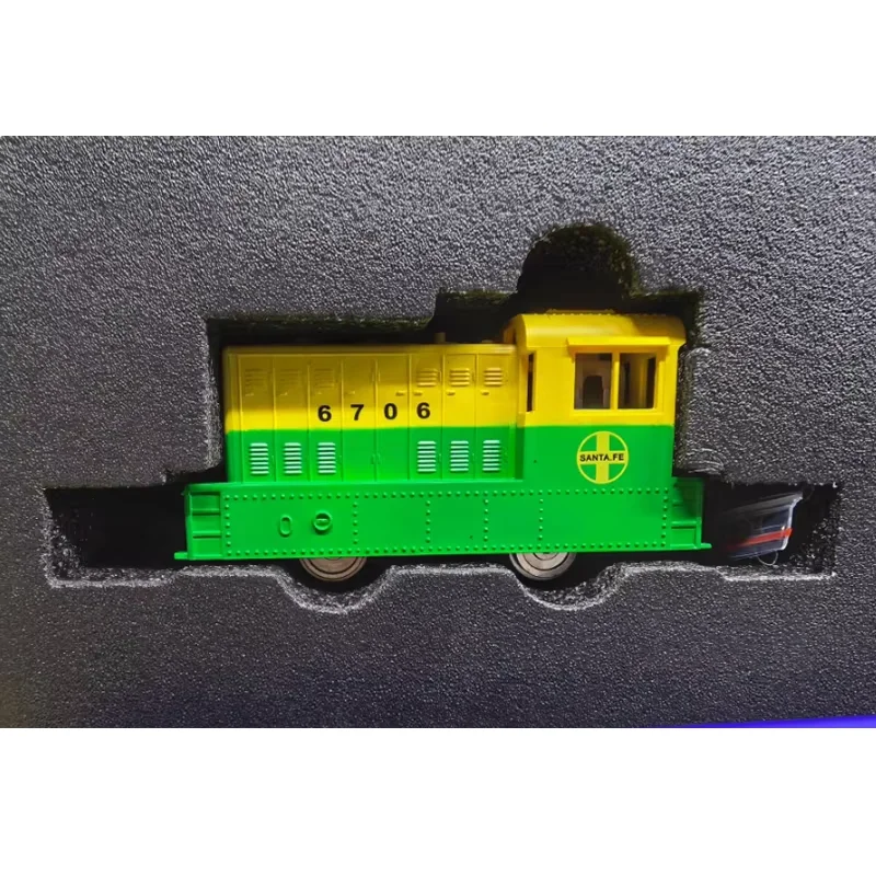 HO Maßstab HF 1:87 MDT Diesel-Schienenlokomotiven-Modell mit Stromanschluss, Ausstellungsstück, Spielzeug, Geschenk