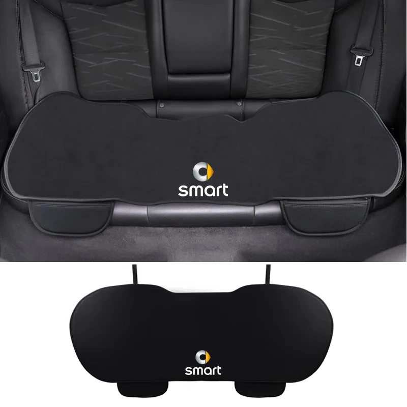 Car Seat Non-Slip Cover Front Rear Cushion Storage Bag Protector Pad For Smart Fortwo 451 450 453 EQ Forfour Coupe Cabrio
