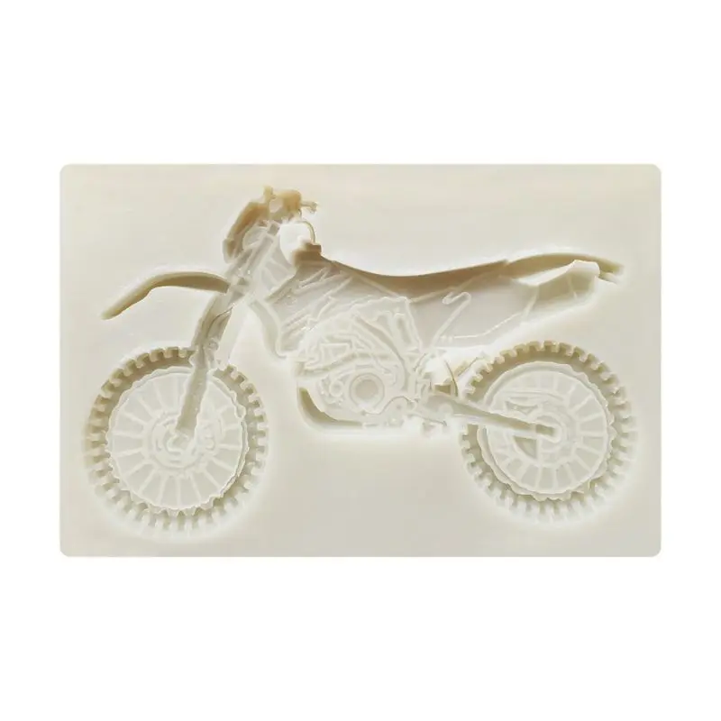 Motorcycle Mold Handmade Soap Bar Craft Kitchen Baking Fond Home Gift Dropshipping