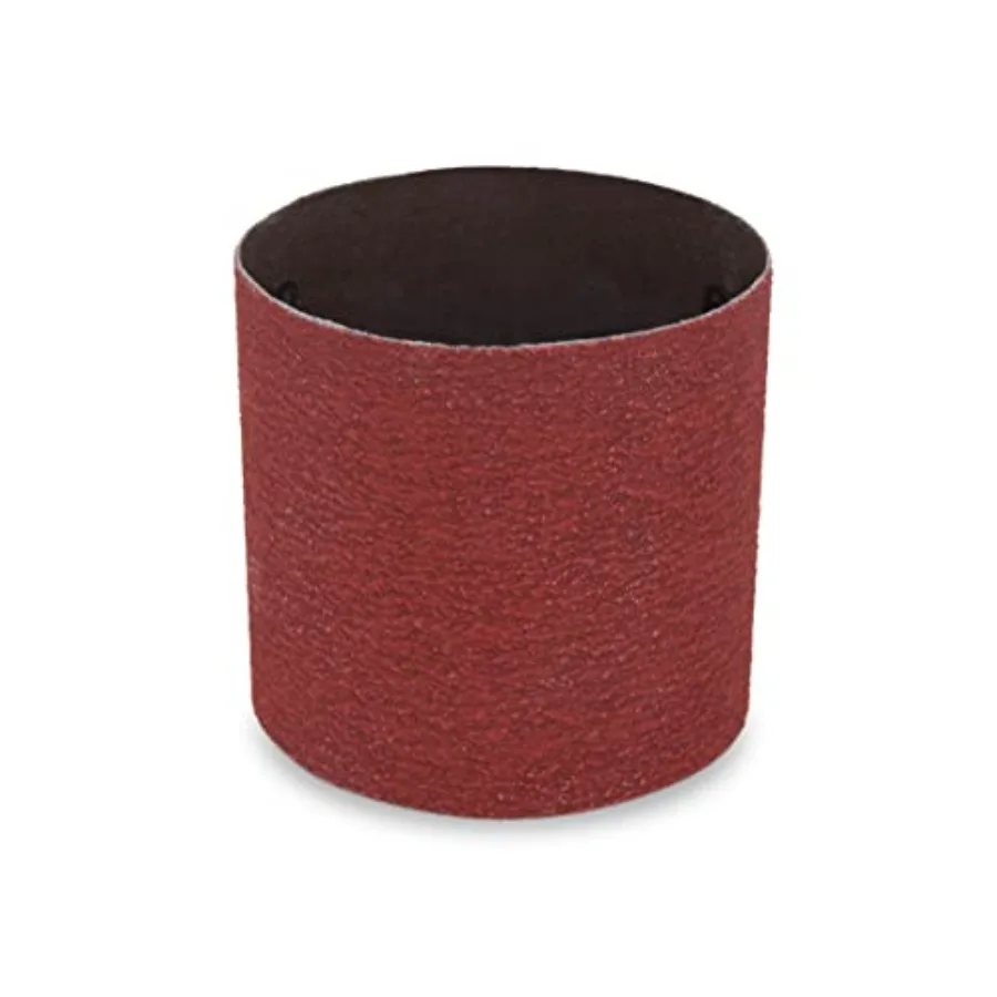 

PTX Ceramic Grinding Belt Sleeve 40 Grit Grit Metal Grinder Tool Attachment 3-1/2 Diameter x 4 Wide Pack of 10