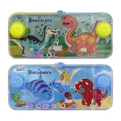 Water Rings Toss Game for Kids Thinking Ability Toys Cartoon Dinosaur Handheld Game Machine Parent-Child Interactive Toys