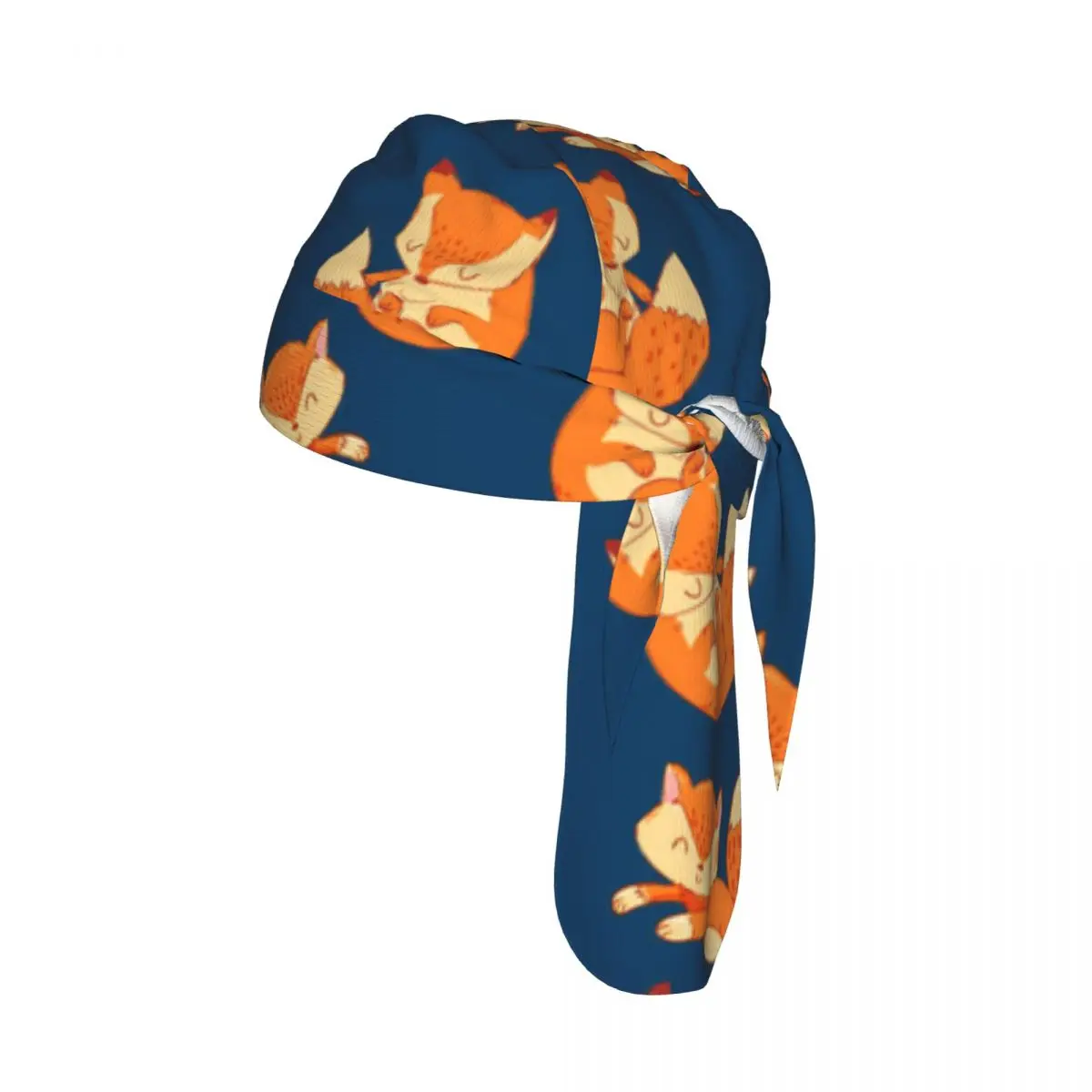 

Bicycle Headband Cap Cute Fox Cycling Headscarf Quick-dry Sun-Protective Hat Head Scarf