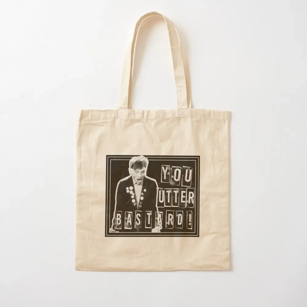 

You Utter Bastard - The Young Ones Rick Fan Art Tote Bag Handbags women canvas bags Tote Bag