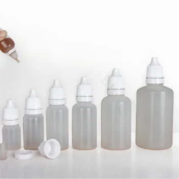 50 pçs 5ml 10ml 15ml 20ml 30ml 50ml olhos líquido conta-gotas plástico vazio garrafas espremíveis portátil pequenos recipientes recarregáveis