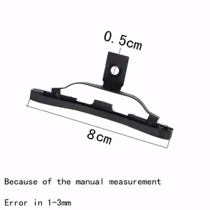الكمية 4 سيارة مظلة كليب المنزلق لوحة دليل كليب لفولكس فاجن جولف MK4 باسات B5 أرنب جيتا طوارق 4B0 877 165 4B0877165 أعلى 7 مبيعات جولف MK4 فتحة سقف - No8