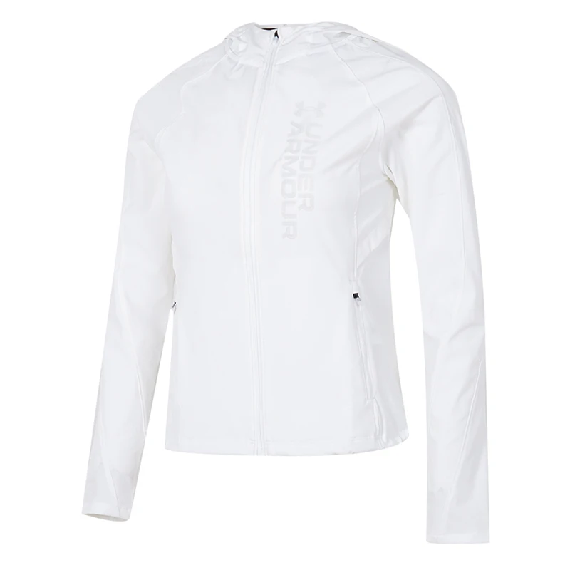 

Under Armour Woven Jacket Out the Storm Women's Running Sportswear Fitness Training Jacket Cardigan 1361384-100