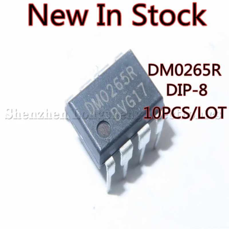 10PCS/LOT DM0265R FSDM0265R DIP8 LCD power management chip  New In Stock