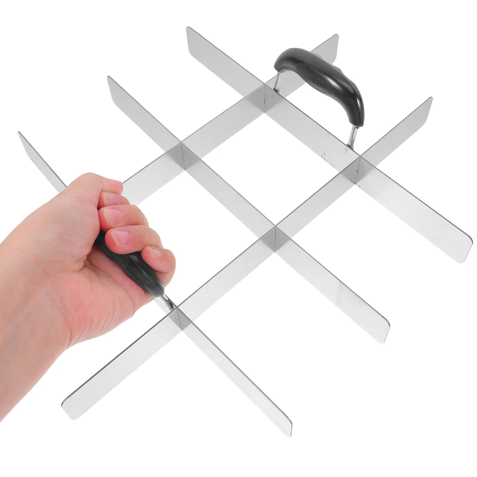 Stainless Steel Cake Divider Cutter – Precise Portion Slicer for Desserts, Easy-Clean Baking Tool