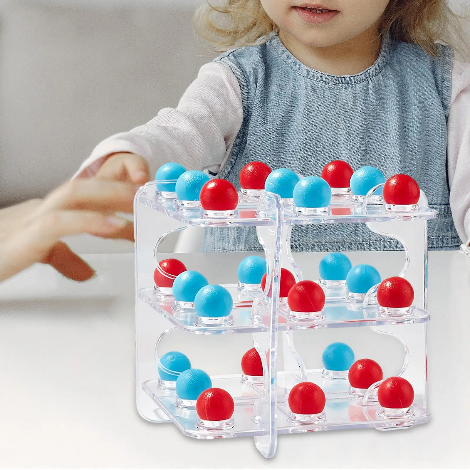 

3D Tic TAC Toe, координация рук и глаз, подарки на день рождения, классические уникальные игры для путешествий, настольная игра для детей, девочек, мальчиков, взрослых, подростков