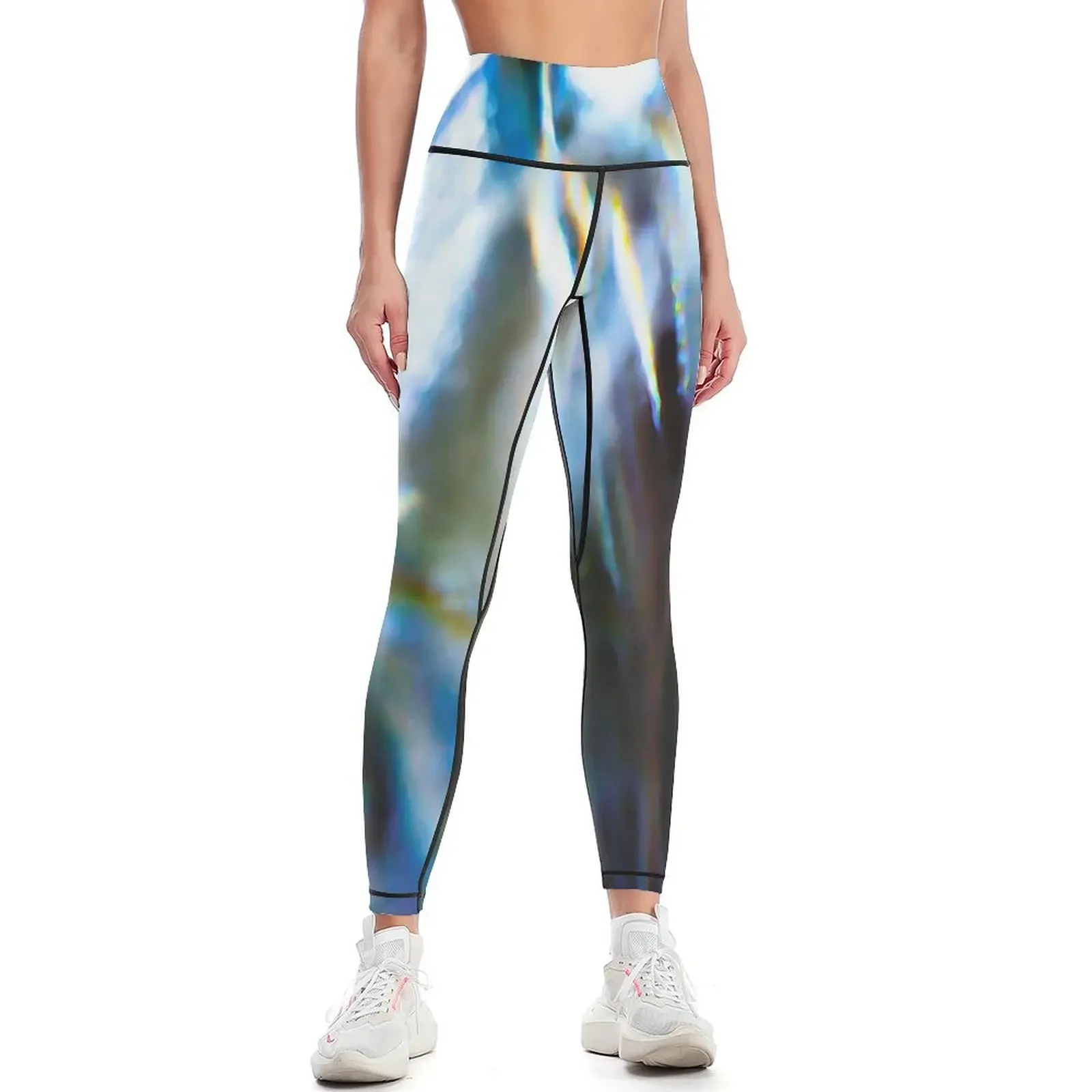 

Stone, glass and mirrors - Odin's Cristal Hall above the River Rhine - at Night Leggings Women's tights Womens Leggings