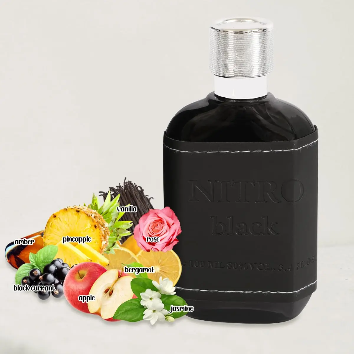 

Dumont Nitro Perfume 100ml Men EDP Blue Black White Gray Long Lasting Fresh Woody Spicy Bold Cologne Holiday Gift Buy Now Top