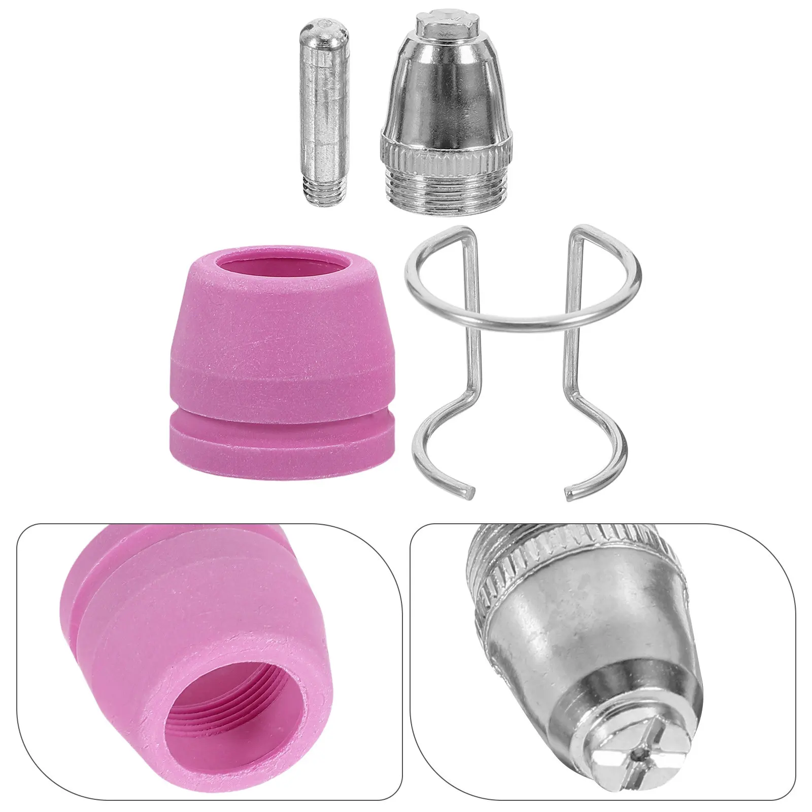 Plasma Cutter Consumables Kit – Protective Nozzle, Bracket & Cutting Tips for Plasma Cutting Machines