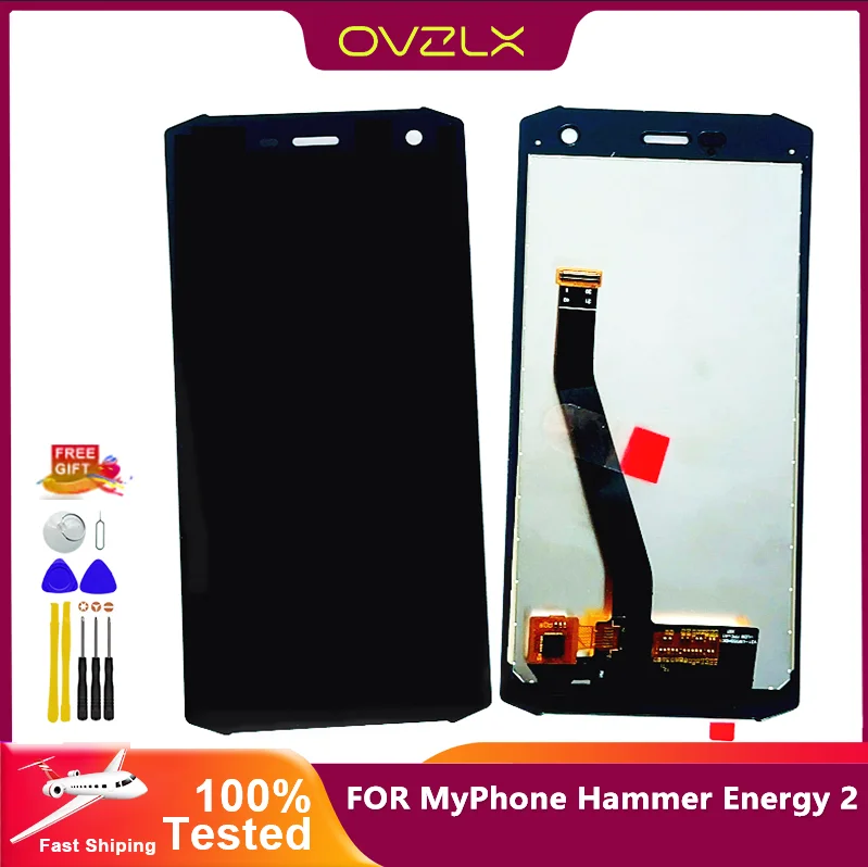 High Quality Touch Screen For Myphone Hammer Energy 2 LCD Display FOR Hammer Energy 2 Eco Assembly degizater with tools