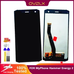 Tela sensível ao toque para Myphone Hammer Energy 2, display LCD, dispositivo de montagem ecológica com ferramentas de alta qualidade